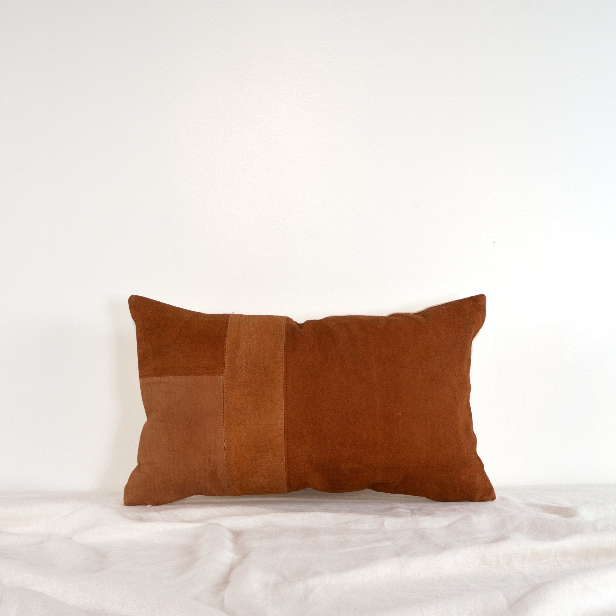 Sezibwa Barkcloth Lumbar Cushion - The Voyage Home